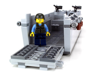 WWII Landing Craft “Higgins Boat” Building Kit Battle Brick