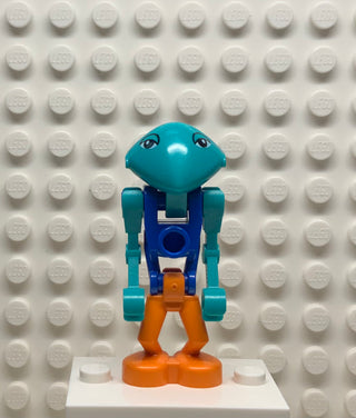 Martian, Blue Body Orange Legs, lom018 Minifigure LEGO®   