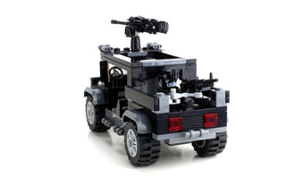 Special Forces Black Operations Gun Truck Building Kit Battle Brick