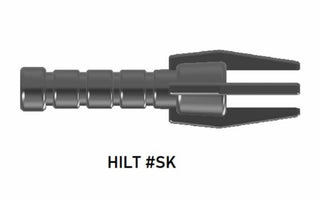 HILT #SK Custom for Lego Minifigures! Star Wars Starkiller Custom, Accessory BigKidBrix Grey