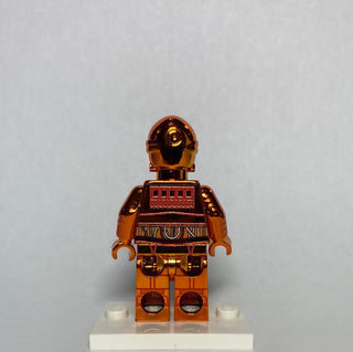 Protocol Droid Limited Edition Chrome Orange Custom Printed & Inspired Lego Star Wars Minifigure Custom minifigure BigKidBrix