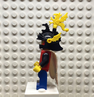 Dragon Knights, Dragon Master, Yellow Plumes, Dragon Cape, cas001 Minifigure LEGO®