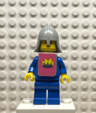 Classic Yellow Castle Knight Blue - with Vest Stickers, cas082s Minifigure LEGO®
