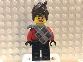 Kai- The LEGO Ninjago Movie, Hair, Flat Silver Scabbard ,njo0317 Minifigure LEGO®