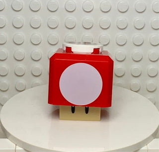 Super Mushroom, mar0061 Minifigure LEGO® Minifigure Only  