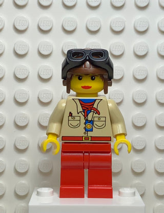 Pippin Reed - Aviator Cap and Goggles, adv049 Minifigure LEGO®