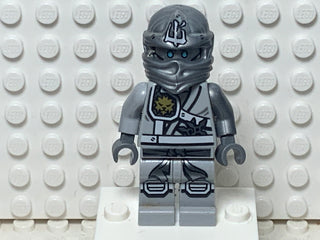 Zane,Titanium Ninja Light Bluish Gray, Scabbard, njo0251 Minifigure LEGO®