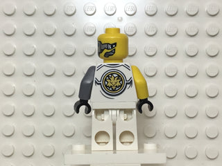 Zane (Tournament Robe) - Tournament of Elements, Battle Damage, njo0228 Minifigure LEGO®