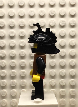 Knights Kingdom I, Robber 2, Black Dragon Helmet, cas045 Minifigure LEGO®