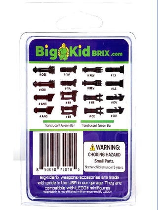 Dual Hero Black Hilt Pack Custom, Accessory BigKidBrix