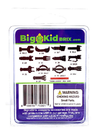 Space Villain Black Hilt Pack Custom, Accessory BigKidBrix