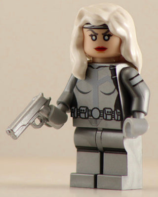 Silver Sable Custom Printed Minifigure Custom minifigure BigKidBrix