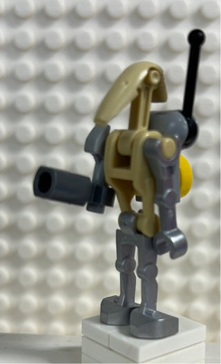 Besky The Battle Droid Custom Lego Star Wars Minifigure Custom minifigure Atlanta Brick Co   