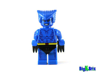 BLUE CREATURE MUTANT Marvel Custom Printed Minifigure Custom minifigure BigKidBrix   