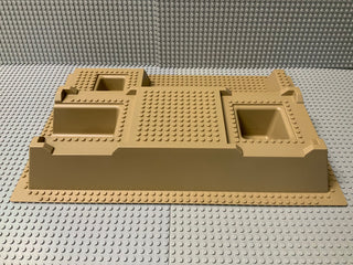 32x48 Raised LEGO® Baseplate w/ Level Front 51542 Dark Tan Part LEGO®