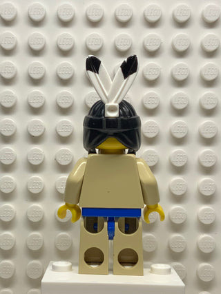 Indian, Tan Shirt, Tom O' Hawk, ww026 Minifigure LEGO®   