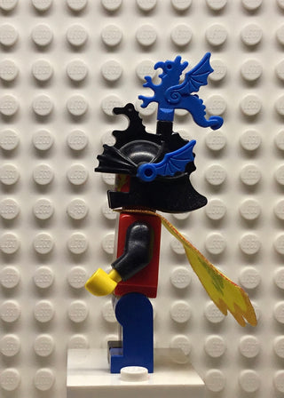 Dragon Knights, Dragon Master, Blue Plumes, Dragon Cape, cas236 Minifigure LEGO®   