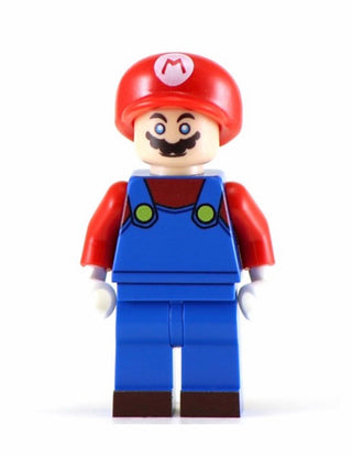 THE ITALIAN JUMPMAN Custom Printed Nintendo Game Inspired LEGO Minifigure Custom minifigure BigKidBrix