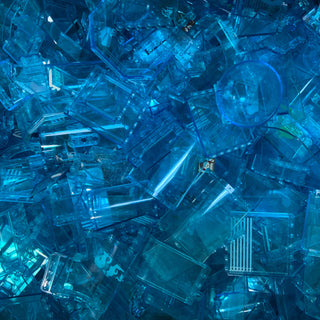 Bulk LEGO® Windscreens Trans-Light-Blue Bulk LEGO®