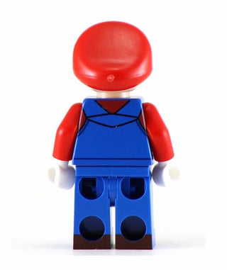 THE ITALIAN JUMPMAN Custom Printed Nintendo Game Inspired LEGO Minifigure Custom minifigure BigKidBrix