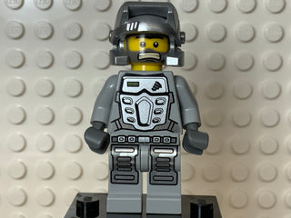 Power Miner - Duke, Gray Outfit, pm031 Minifigure LEGO®   