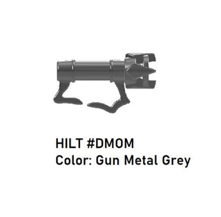 HILT #DMOM Model Custom Star Wars Lightsaber For LEGO Minifigures. Custom, Accessory BigKidBrix Grey
