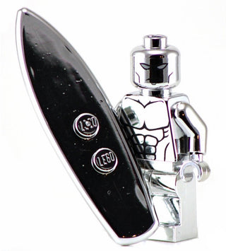 CHROMED SURFER Custom Printed & Chromed & Inspired Lego Marvel Minifigure Custom minifigure BigKidBrix