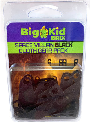 Space Villain Black Cloth Gear Pack Custom, Accessory BigKidBrix