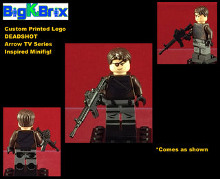 Deadshot Arrow tv Custom Printed Minifigure Custom minifigure BigKidBrix