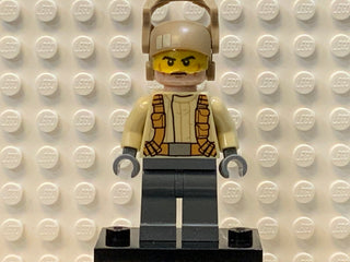 Resistance Trooper, Tan Jacket, Frown, Cheek Lines, sw0698 Minifigure LEGO®