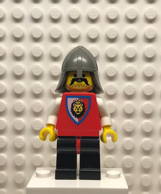 Royal Knights, Knight 4, Dark Gray Neck-Protector, cas066 Minifigure LEGO®   