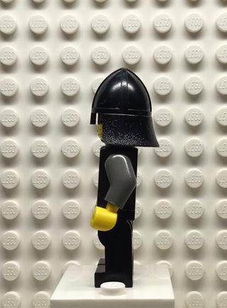 Knights Kingdom I, Robber 1, Black Neck-Protector, cas042 Minifigure LEGO®