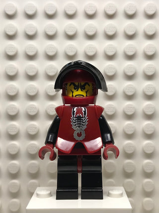 Knights Kingdom II, Shadow Knight Vladek, Dark Red Armor, cas270 Minifigure LEGO® Minifigure Only, no sword  