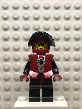 Knights Kingdom II, Shadow Knight Vladek, Dark Red Armor, cas270 Minifigure LEGO® Minifigure Only, no sword