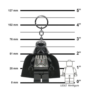 LEGO® Darth Vader Keychain LED Light 3” Keychain LEGO®