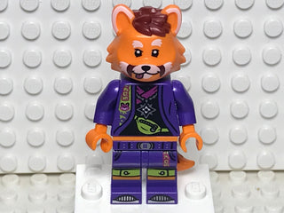 Red Panda Dancer, vidbm01-7 Minifigure LEGO® Minifigure only, no stand or accessories  