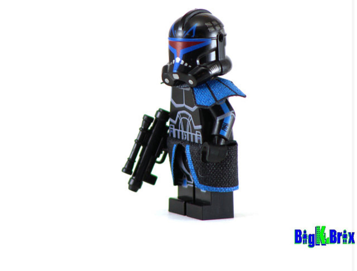 Rex Shadow Trooper Star Wars Custom Minifigure – Atlanta Co