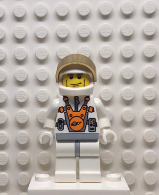 Mars Mission Astronaut with Cheek Lines, mm012 Minifigure LEGO®