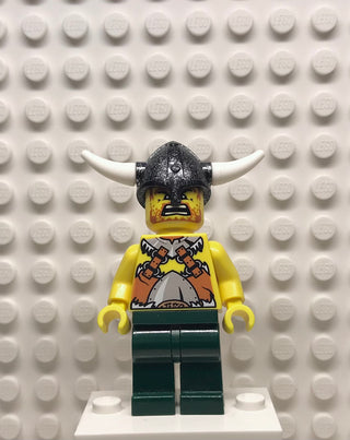 Viking Warrior 6a - Dark Green Hips and Legs, vik017 Minifigure LEGO®
