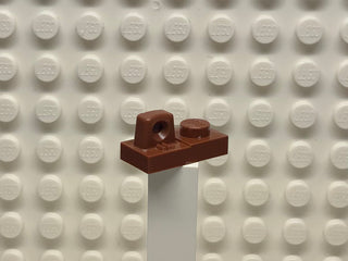 1x2 Hinge Plate Locking with 1 Finger on Top, Lego® Part Number 30383 Reddish Brown Part LEGO®   