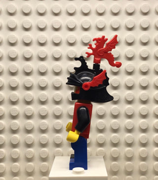 Dragon Knights, Dragon Master, Red Plumes, cas011 Minifigure LEGO®