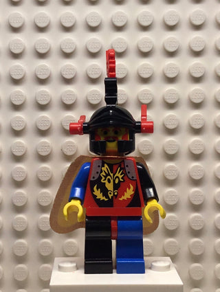 Dragon Knights, Dragon Master, Red Plumes, Dragon Cape, cas219 Minifigure LEGO®