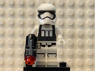 First Order Heavy Assault Stormtrooper, sw0695 (Rounded Mouth Pattern) Minifigure LEGO®
