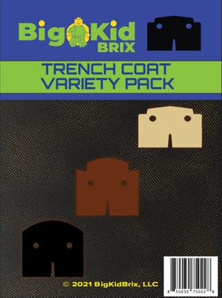 Trench Coat Variety Pack Custom, Accessory BigKidBrix