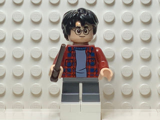 Harry Potter, Dark Red Plaid Flannel Shirt, hp143 Minifigure LEGO®