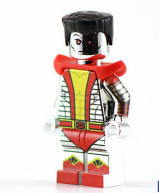 Chrome Man Custom Marvel Minifigure Custom minifigure BigKidBrix