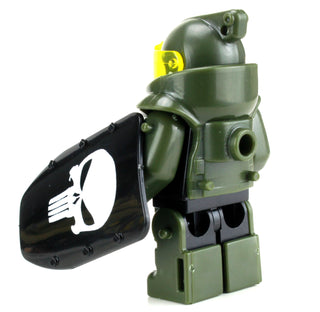 Juggernaut Army Assault Custom Minifigure, BB81 Custom minifigure Battle Brick