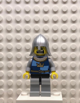 Fantasy Era, Crown Knight Quarters, Helmet with Neck Protector, Dual Sided Head, cas371 Minifigure LEGO®