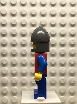 Crusader-Lion, Blue Legs, Dark Gray Chin-Guard, cas114 Minifigure LEGO®