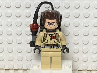 Dr. Egon Spengler, gb001 Minifigure LEGO® With Proton Pack
